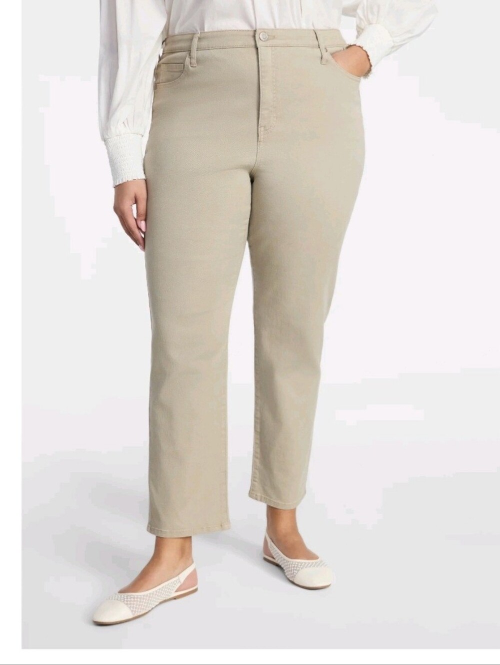 Terra & Sky Women's Plus Size High Rise Straight Leg Jeans Various SIzes